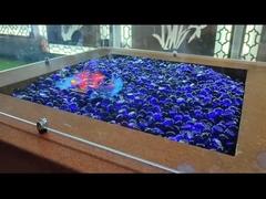 400 mm Außengarten Gas Feuerstellen Corten Stahl Erdgas Außen Feuerstelle