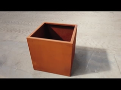 Kundenspezifische Garten-Blumen-Topf-Pflanzer-im Freien großes Metall