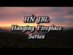 23.6 Zoll Holzbrenner ISO9001 Hängender Holzbrenner Hängender Kamin