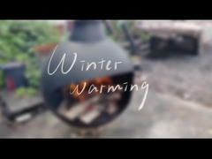 Hängende Decke Hängender Kamin Wandmontage Metallkamin