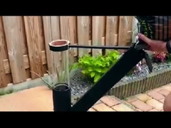 Garten 80cm Holzverbrennung Terrassenheizung / Pellet Ofenheizung Außen Innenraum