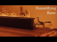 Elektrische Nebelkamine mit leichter Klang - realistischer Wasserdampfkamin und sicherer Wasserbrennstoff