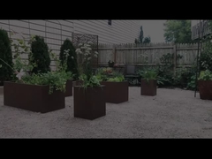 Custom Postfachpflanzerboxen Garten Metall Ornamente Wetterbeständig